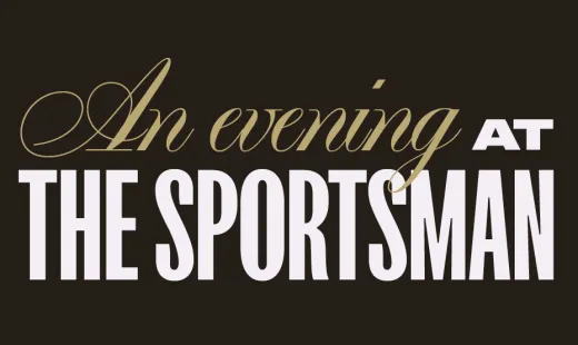 An evening at The Sportsman